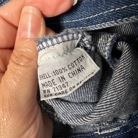 Vintage Gitano Denim Oversized Jean Jacket with Pockets - Picture 7 of 7